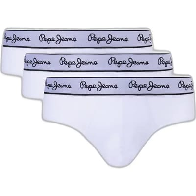 Pepe Jeans Pepe Slips 3 Eenheden Wit XL Man
