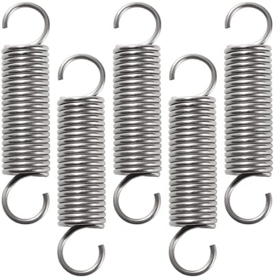 Trekveren Set - Verlengveren RVS - Bevestigen en Spannen - Dubbele Haak Ontwerp - 2x17x74 mm - Zilverkleurig