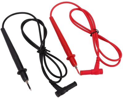 Multimeter Meetsnoeren - Testkabels - Elektrisch Testen - Snelle Meetrespons - 10 Stuks - Zwart en Rood