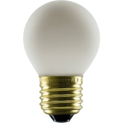 Segula LED lamp 24V DC E27 3W 922 Golfbal mat dimbaar