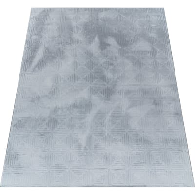 Vachtkleed Lelystar grijs  60x100 cm