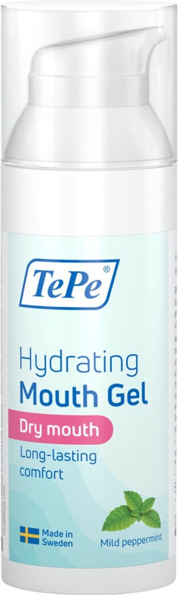 TePe Hydraterende Mondgel Mild Apple Peppermint - 6 x 50 ml - Voordeelverpakking