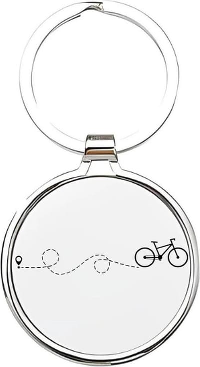 Akyol - Wielren Sleutelhanger - wielrennen - Wielrenners - Cadeau - Sport sleutelhanger - sport - Fiets - sleutelhanger voor wielrenners - etappes - Fietsenmaker - sleutelhanger voor jongens - sleutelhanger van een wielrenners - 4 x 7,5 CM