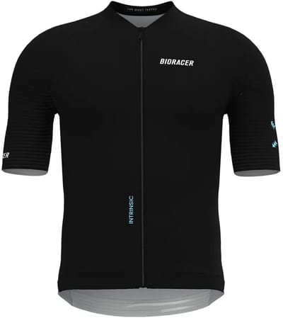 Bioracer Icon Korte Mouw Wielertrui Zwart 2XL Man