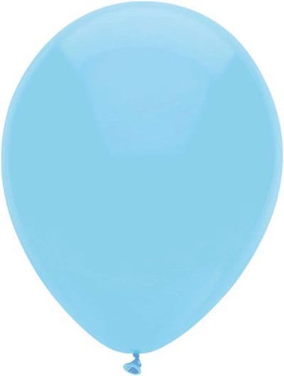 Ballonnen lichtblauw - 30 cm - 50 stuks