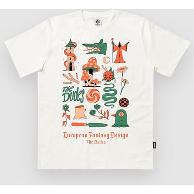 The Dudes European Fantasy Design Classic T-Shirt wit