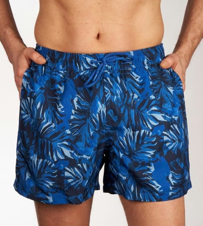 Björn Borg Wijde Zwemshort - P0295 Blue - maat S (S) - Heren Volwassenen - Polyester- 10001634-P0295-S