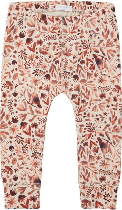 Noppies Girls legging Vivre allover print Meisjes Legging - Cameo Brown - Maat 56