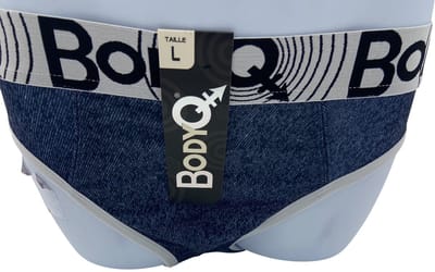 BodyQ Sexy Heren Jockstrap – Denim Blauw – Erotische Herenlingerie – Maat S