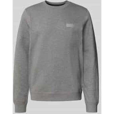 Regular fit sweatshirt van puur katoen