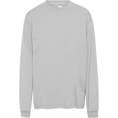 T-shirt met lange mouwen Colorful Standard Organic oversized limestone grey