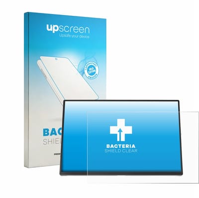 upscreen - Screenprotector voor ASUS ZenScreen OLED MQ16FC - Folie Beschermfolie transparant antibacterieel