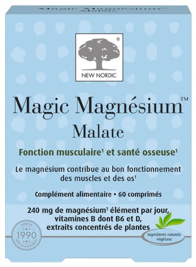 New Nordic Magic Magnesium Malaat 60 tabletten