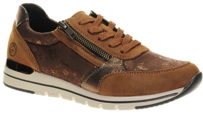 Remonte -Dames - bruin - sneakers - maat 42
