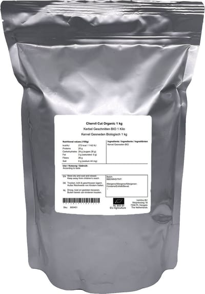 Kervel Gesneden 1-3 mm - 1 Kg - Holyflavours