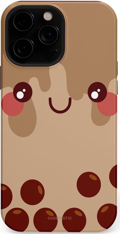 Casetastic Hoesje Geschikt voor Apple iPhone 13 Pro Magsafe - Stijlvolle Beschermende Duo-layer Case - Smeltende choco bolletjes