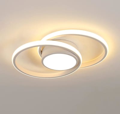 Goeco Plafondlamp - 40cm - Medium - 42W - LED - Ronde - 4800lm - 3000K - Warm Licht