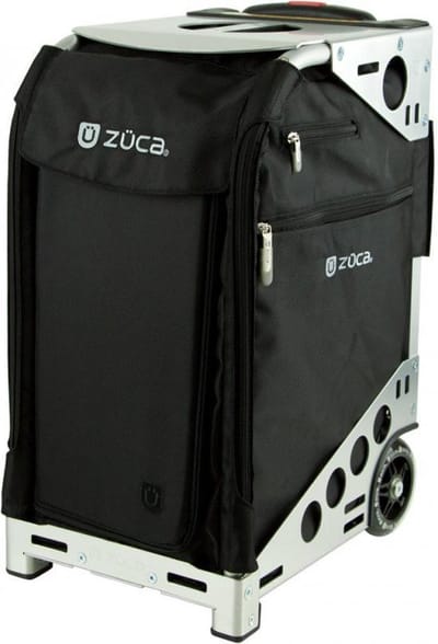 Zuca Pro Artist Black on Silver Frame