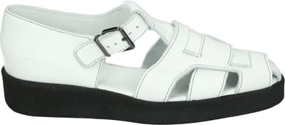 arche - COMAYA - Sandalen met hakDames Sandalen - Kleur: Wit/beige - Maat: 38