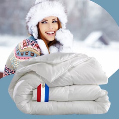 Zavelo Polar Donzen 4-seizoenen Dekbed (Warmteklasse 1)-240 x 200 cm