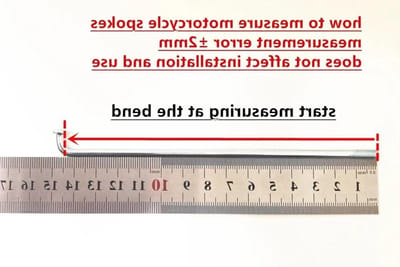 Fiets Spaken - Fietswiel Spaken - Fietsreparatie - 45# Staal - 3.18mm 175-225mm - Zilver