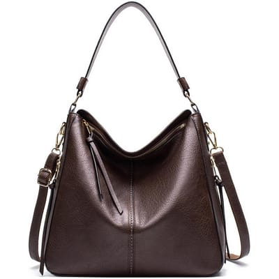 Luxe Handtassen Vrouwen Tassen Designer Zachte Lederen Tassen Voor Vrouwen 2023 Zwervers Europa Crossbody Tas Dames Vintage Beroemde Merk Sac koffie