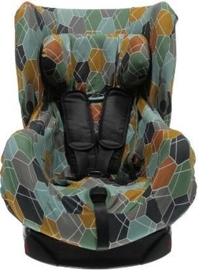 Briljant Baby Autostoelhoes Axiss Deco Junior Katoen Lichtgrijs