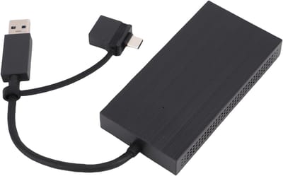 Dubbele HDMI Adapter - Type C Splitter - Meerdere Schermen - 4K 60Hz Output - Compact Ontwerp - Zwart