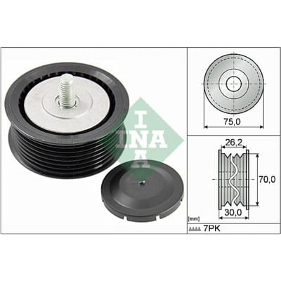 Schaeffler Ina Rondsel/geleiderpoelie, V-riem INA 532 0800 10