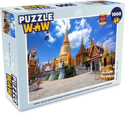 Puzzel Thailand - Paleis - Azië - Legpuzzel - Puzzel 1000 stukjes volwassenen