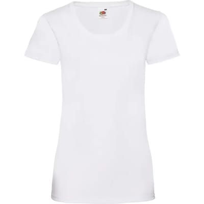 T-shirt dames Fruit of the Loom Valueweight