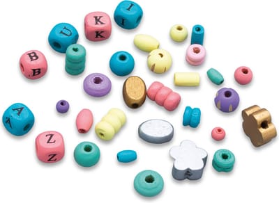 BUKI - DOOS HOUTEN PARELS - KLEUREN