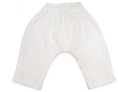 Asi poppenkleding lange katoenen broek wit poppenaccessoire.