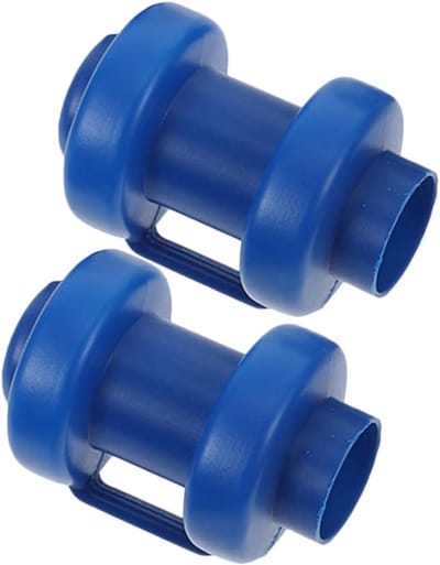 Trampoline Stokdoppen - Paaldoppen Trampoline - Veiligheid Trampoline - Duurzaam Kunststof - 2 Stuks - Blauw