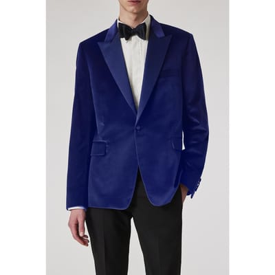 Paul Smith Evening 1btn Jacket Inky Blue Size: 52 | Suit Pants Outlet | Heren | Zwart