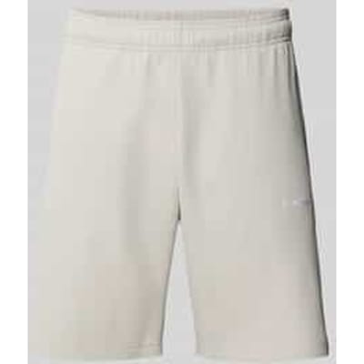 Korte broek met elastische band en labelstitching, model 'TROY'