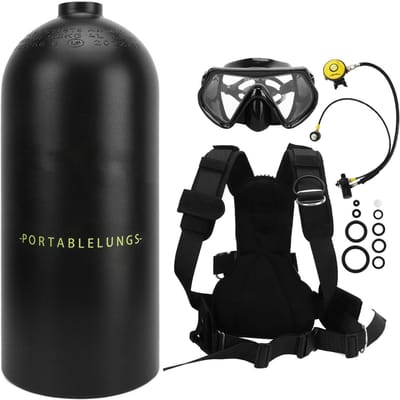 Duikfles Kit 3L Draagbaar 30 tot 50 Minuten Ademen Mini Zuurstofcilinder voor Onderwater Verkenning Redding