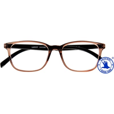 Leesbril I Need You +1.00 dpt Lucky bruin-zwart