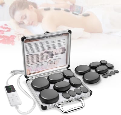 Professionele 10 hete stenen verwarmers voor ontspanning en wellness