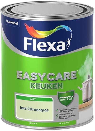 Flexa - Easycare Keuken - Iets Citroengras - Mengverf - 1 L