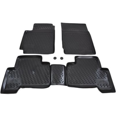 J&J AUTOMOTIVE | Tapis De Sol En Caoutchouc 3D Exclusive Pour Suzuki Grand Vitara 2005-2014 4-pcs noir