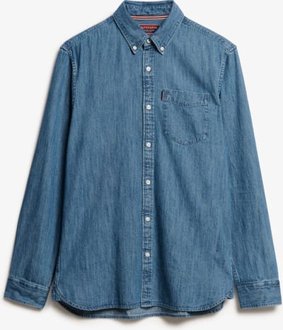 Denim overhemd met lange mouwen Superdry Essential