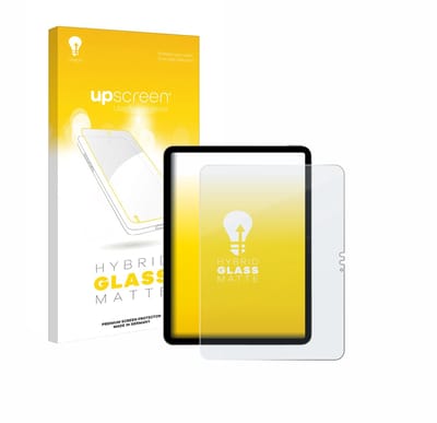 upscreen - Screenprotector voor Apple iPad Air 11" M4 2026 (Portret-Modus) - Folie Beschermfolie Beschermglas matte