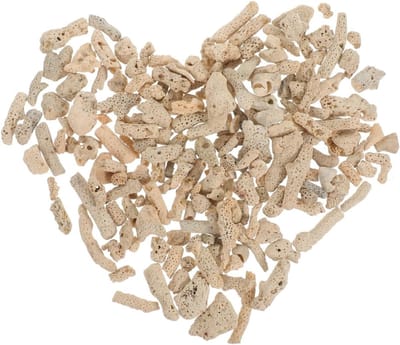 1 Crushed Coral Materiaal voor Aquarium Indeling - Koraal Decoratie, Grondstof voor Vissen en Vijvers, Natuurlijke Aquatische Omgeving