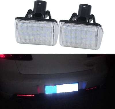 2x LED Kentekenplaatverlichting Zonder Foutmelding voor Mazda CX-5 CX-7 Mazda6