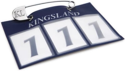 Kingsland Nummerplaat Classic Wit