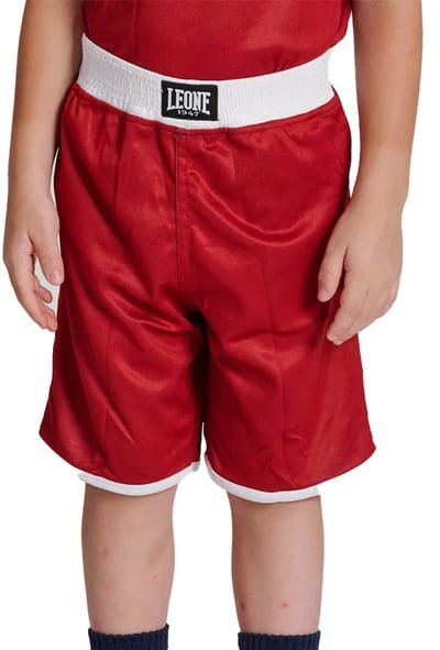 Leone1947 Double Face Korte Broek Rood S Kinderen