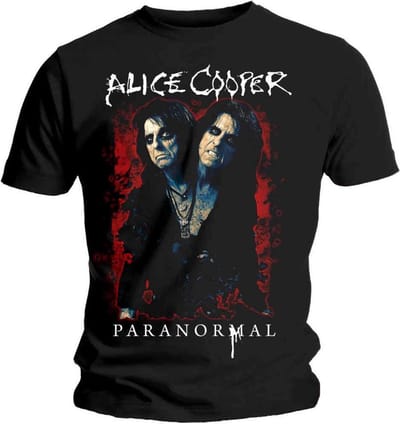 Alice Cooper - Paranormal Splatter Heren T-shirt - S - Zwart