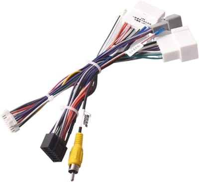 Autoradio Kabelboom - Adapter Kabel - Auto Audio - Eenvoudige Installatie - 16pin - Zwart