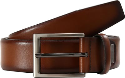 bugatti Riem Men´s Belt 3.5 W80 Cognac Bruine